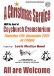 Coychurch Crematorium Christmas Service
